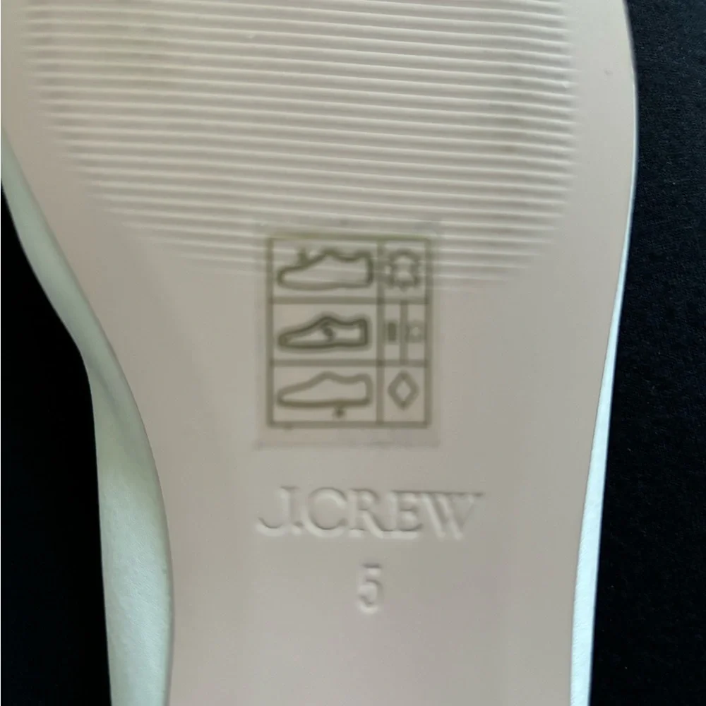 NEW J. Crew Cap Toe Zoe Ballet Flats, Size 5 - Picture 3 of 4